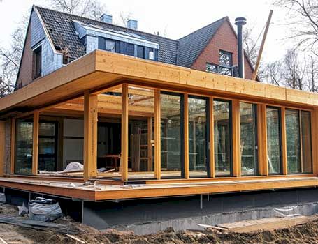 Trouver des chantiers de construction d’extension