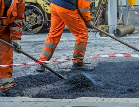 Trouver des chantiers de pose d'enrobé