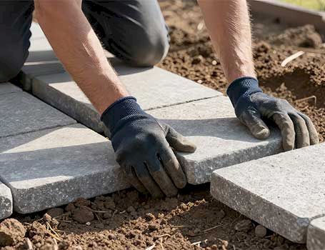 Trouver des chantiers de pose de pavés